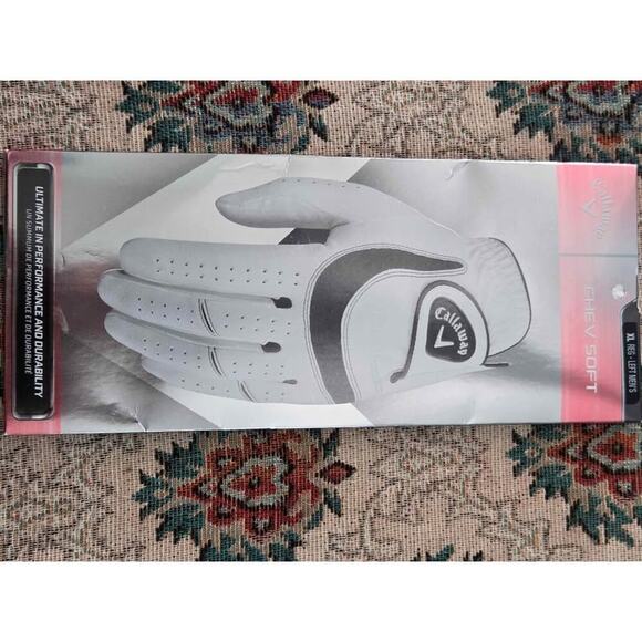 NEW Callaway Chev Soft Golf Glove – Men’s XL Left Hand, Durable & Breathable - Picture 4 of 4